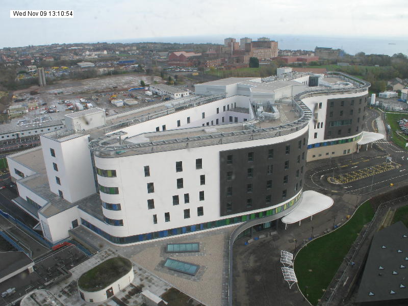 Victoria Hospital Development Webcam - Click for larger version